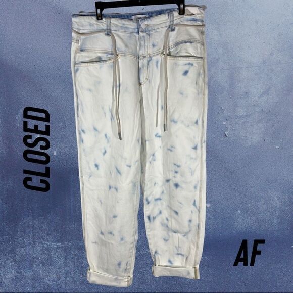 FREE PEOPLE BY CLOSED ANNI HIGH RISE JEANS NEW NWT SIZE 28 - Picture 10 of 11